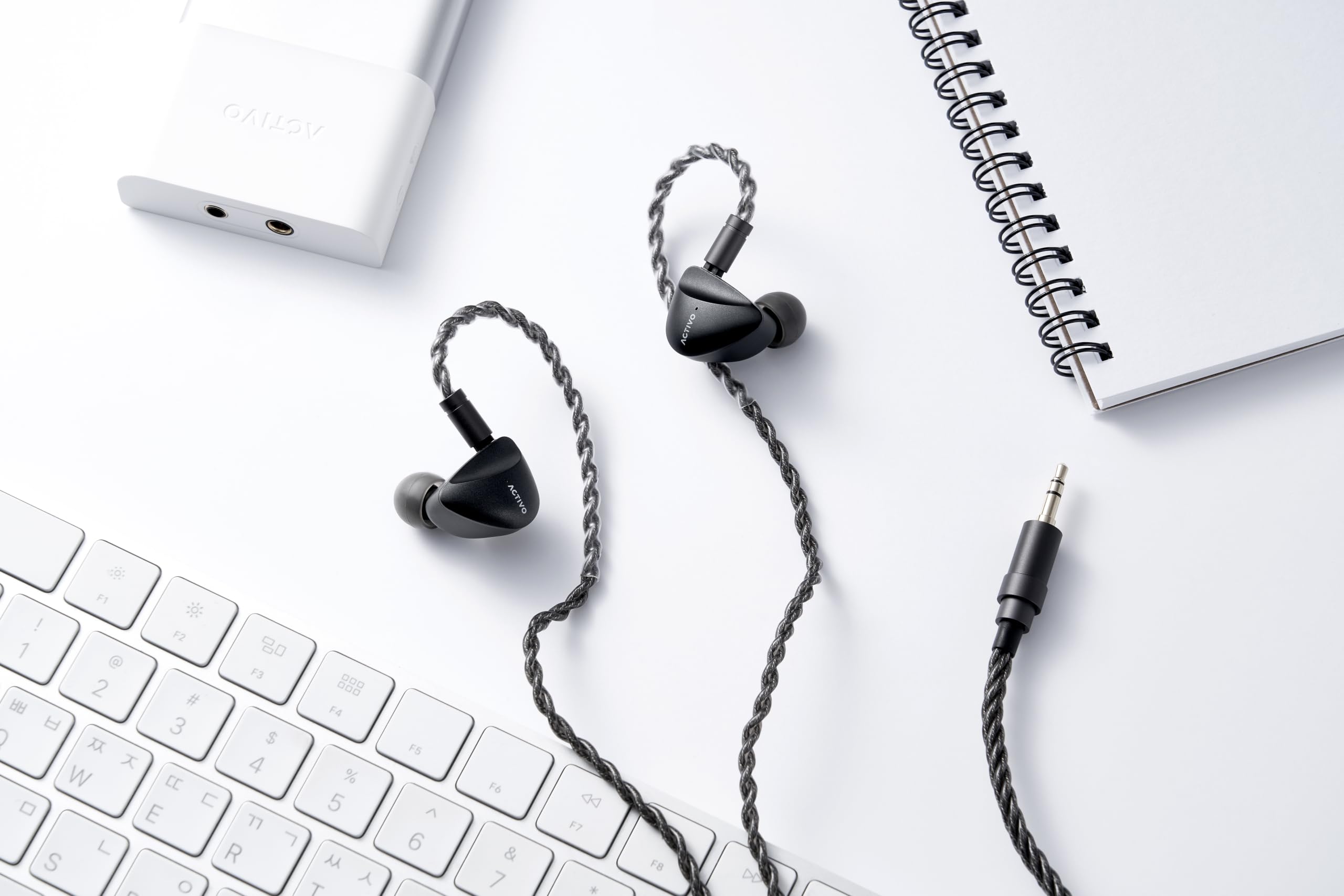 Activo Scoop 5 Driver Hybrid In-Ear Auricolari (nero)