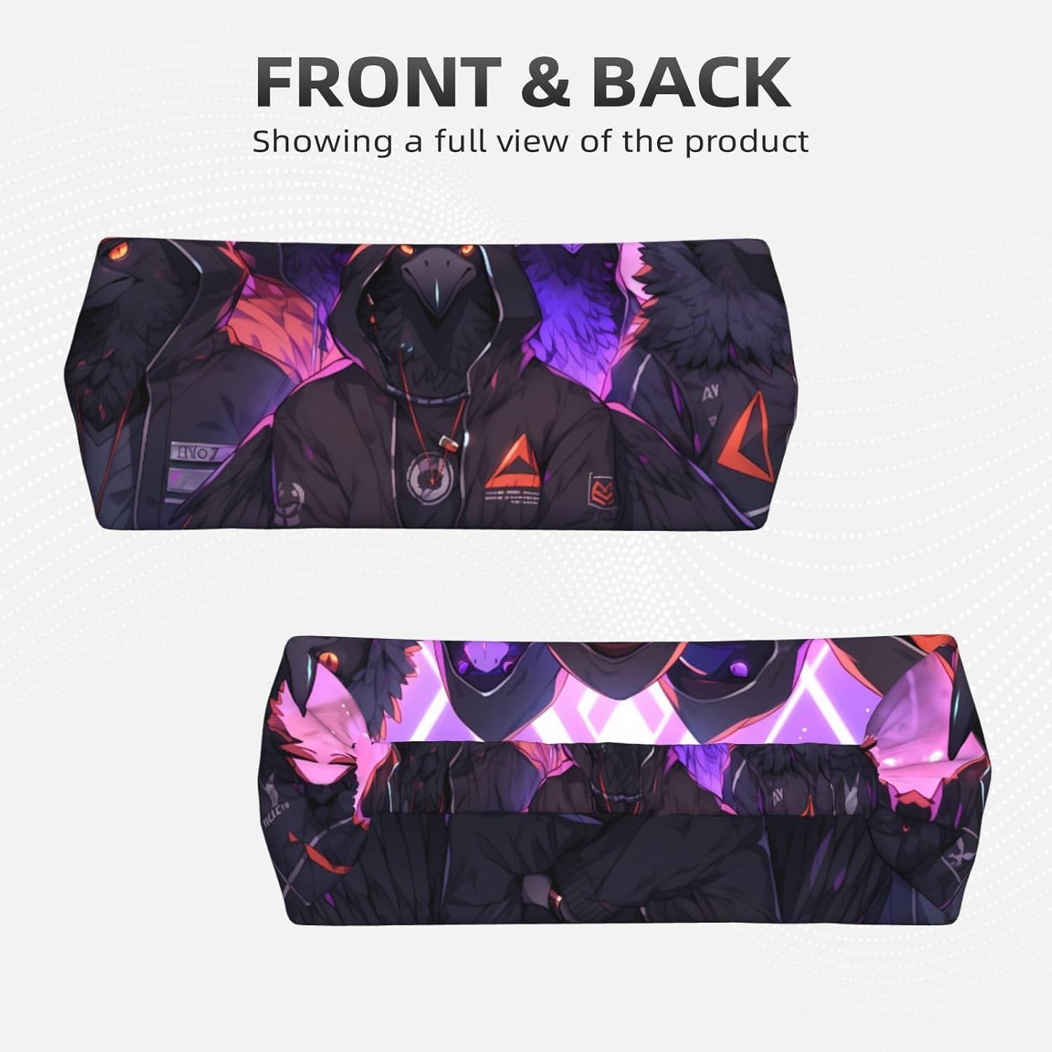 Ravens Elastic Exercise Headband for Sports & Workouts