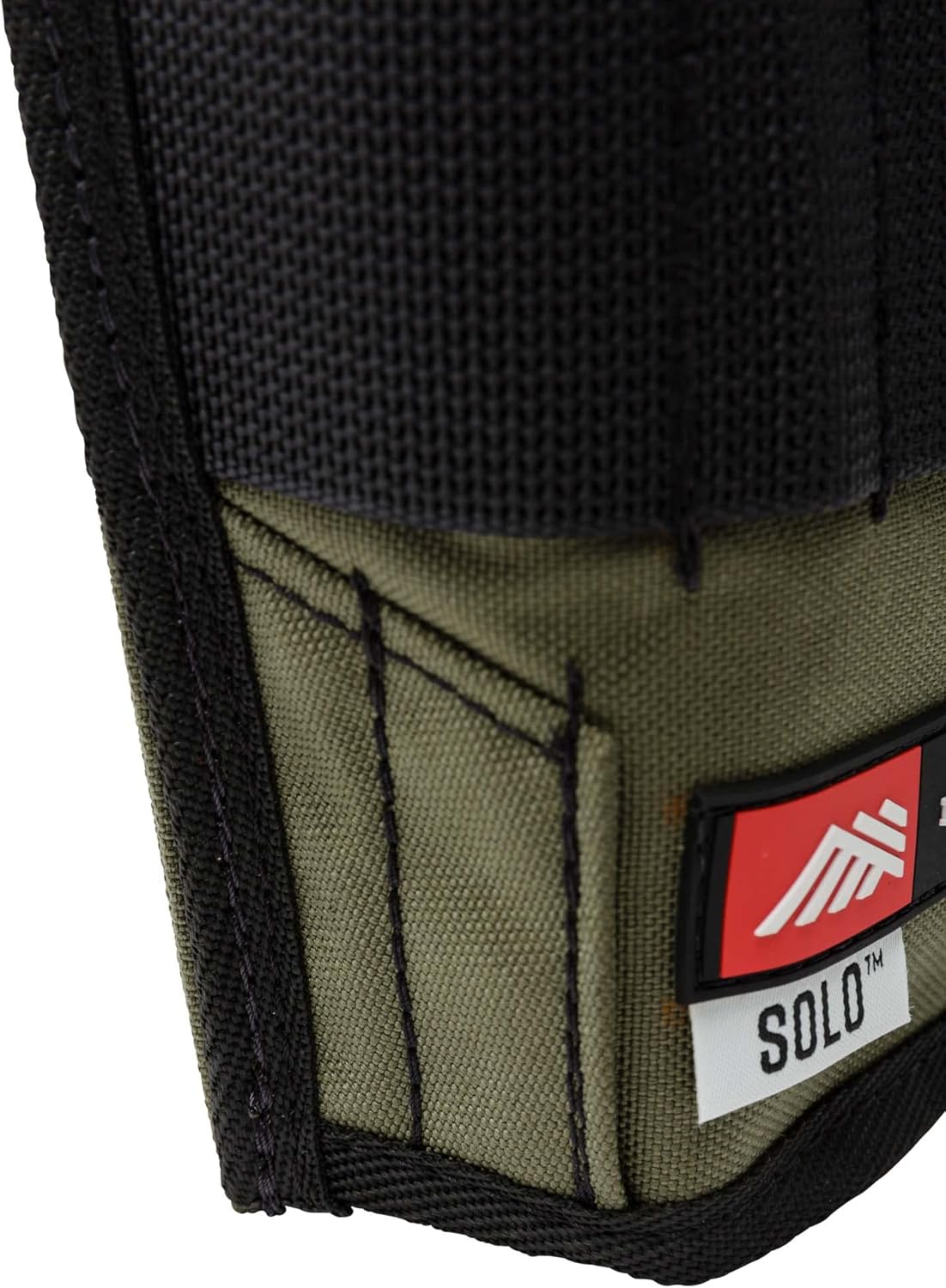 The Diamondback Solo Drill Driver Holster, Black | Holder for Driver, Cordless Drill, Screwguns, and Tools | 7 Drill Bit Slots | 6"x3"x12"