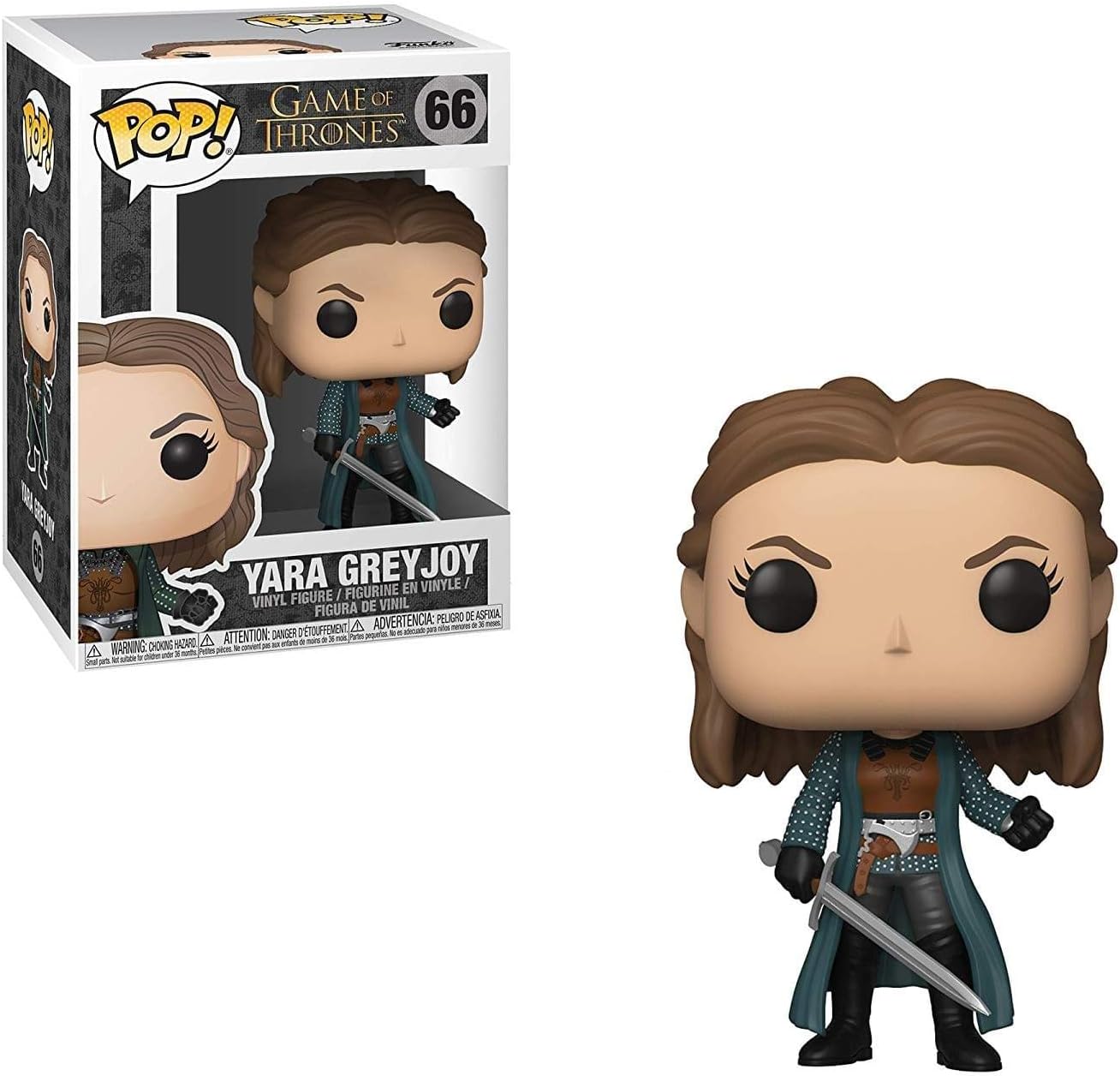 Funko Pop Television: Game of Thrones - Yara Greyjoy Collectible Figure, Multicolor