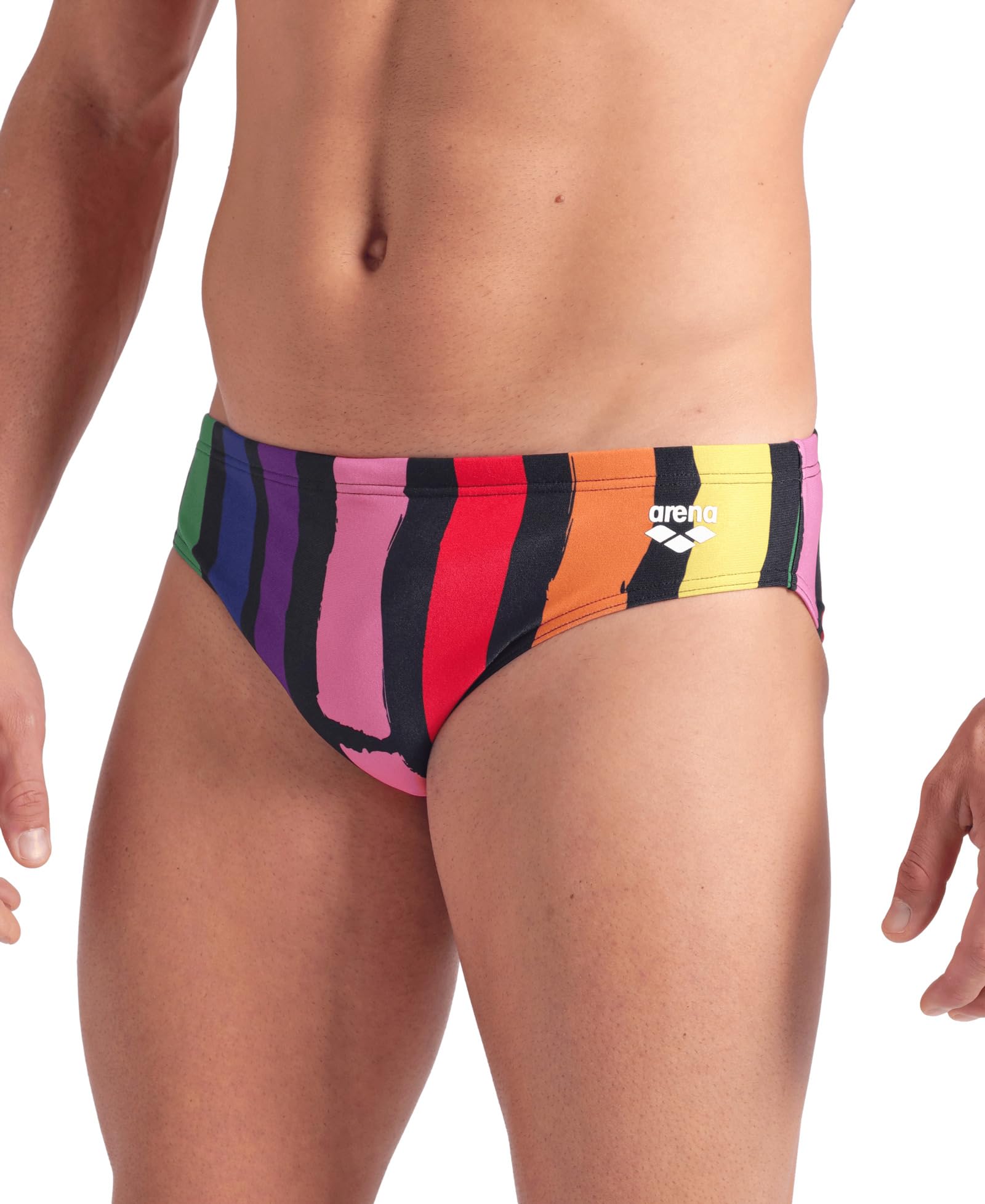 ARENA Performance Men's Let It Beat Capsule Collection Swim Briefs Athletic Swimwear Bañador Hombre (Pack de 1)