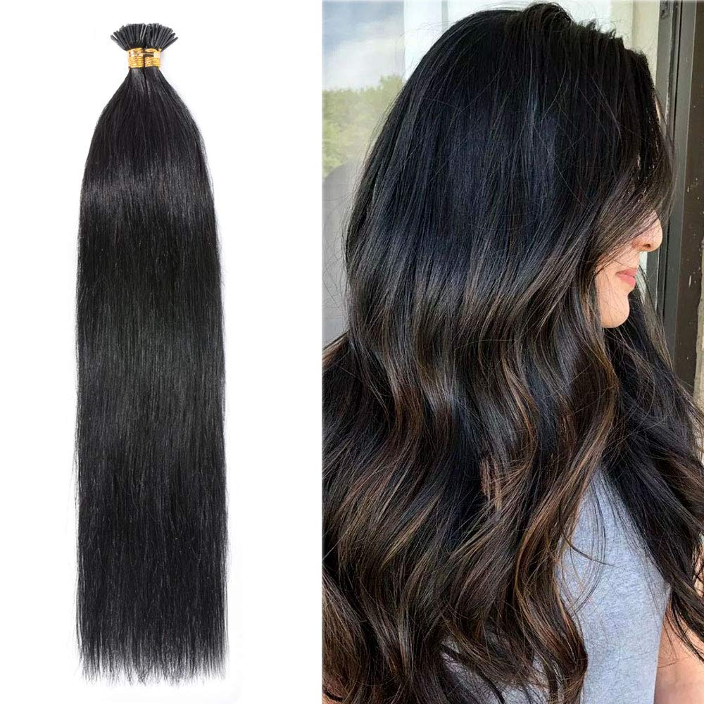 Como Tener El Pelo Lacio Naturalmente Amazon.com: Extensiones de puntas largas en I de pelo humano para mujer,  tipo remy, 100 mechones, cabello lacio #1 color negro azabache de 16  pulgadas, 1.76 oz. : Belleza y Cuidado Personal