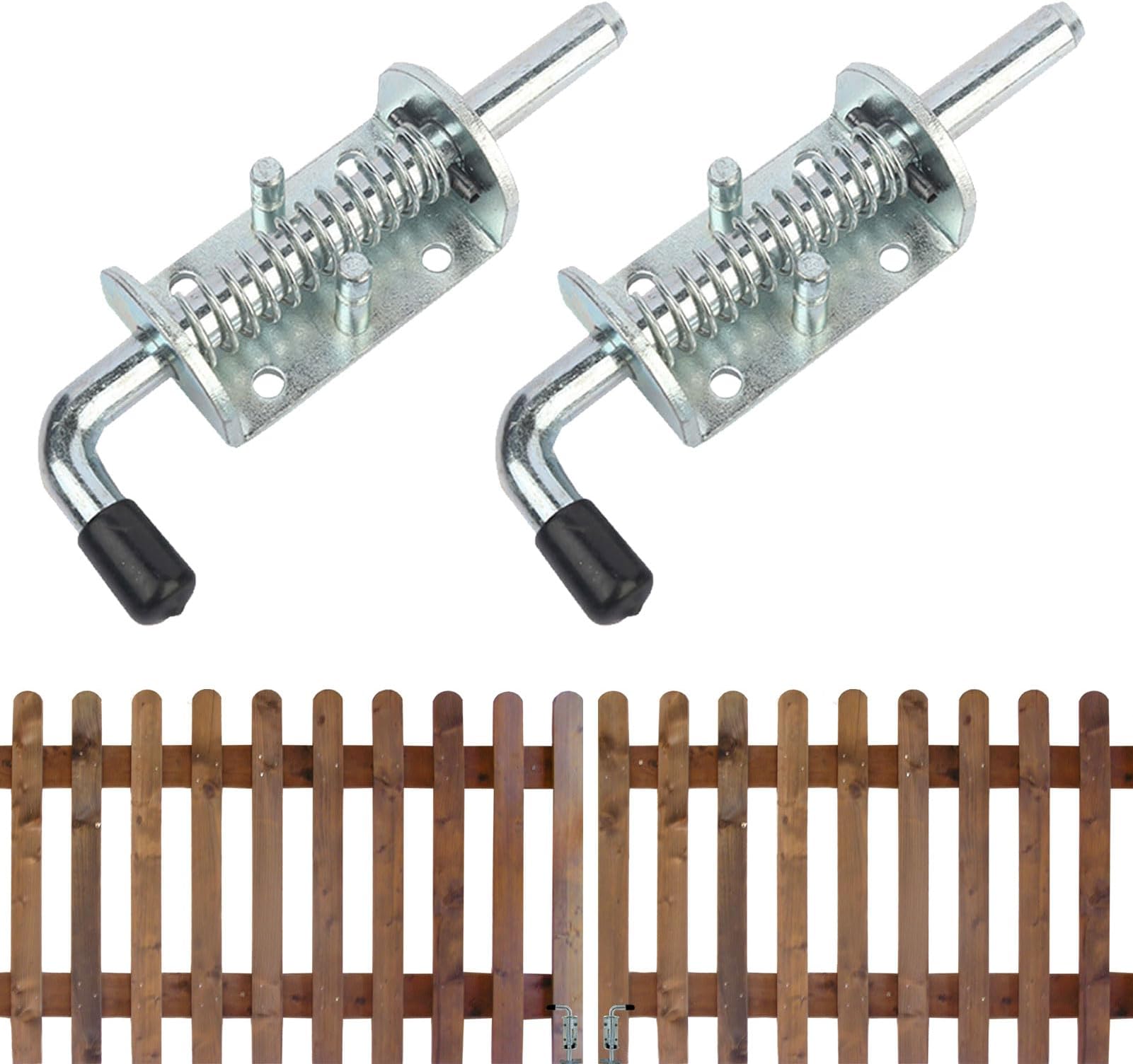 4 Stück Federriegel Edelstahl - Verriegelungsbolzen 52mm Für Container & Türen