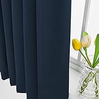 Vista 114 de MAIHER Cortina plisada para oscurecer la habitación, de 108 pulgadas, triple tejido, con aislamiento térmico, ahorro de energía, cortina plisada