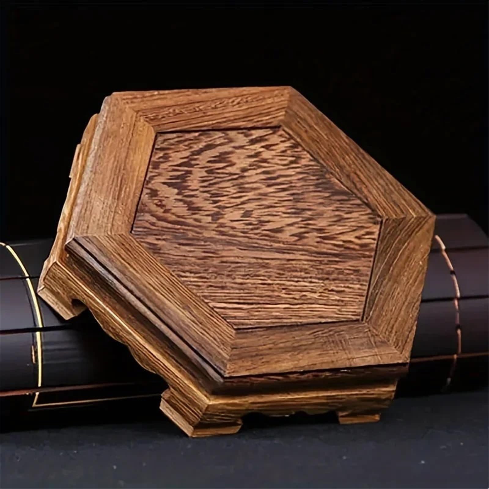 Sockelständer Miniatur Stehende Holz Vase Basis Tee Sockel Figuren Dekor Regal Innenanwendung