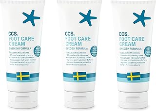 THREE PACKS of CCS Foot care Cream 175ml by CCS