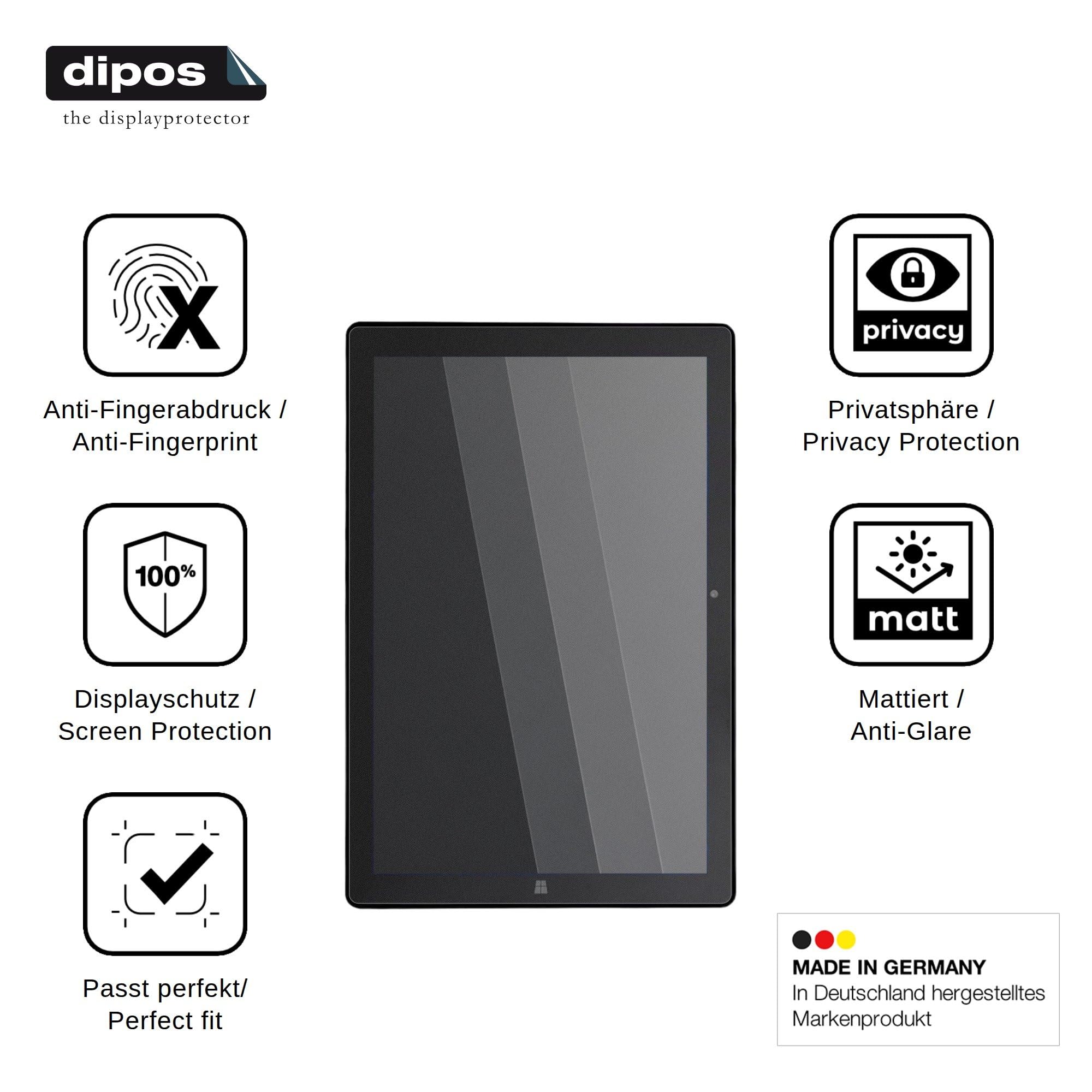 dipos Protector de Pantalla Antiespía para AWOW Wi-10 Home