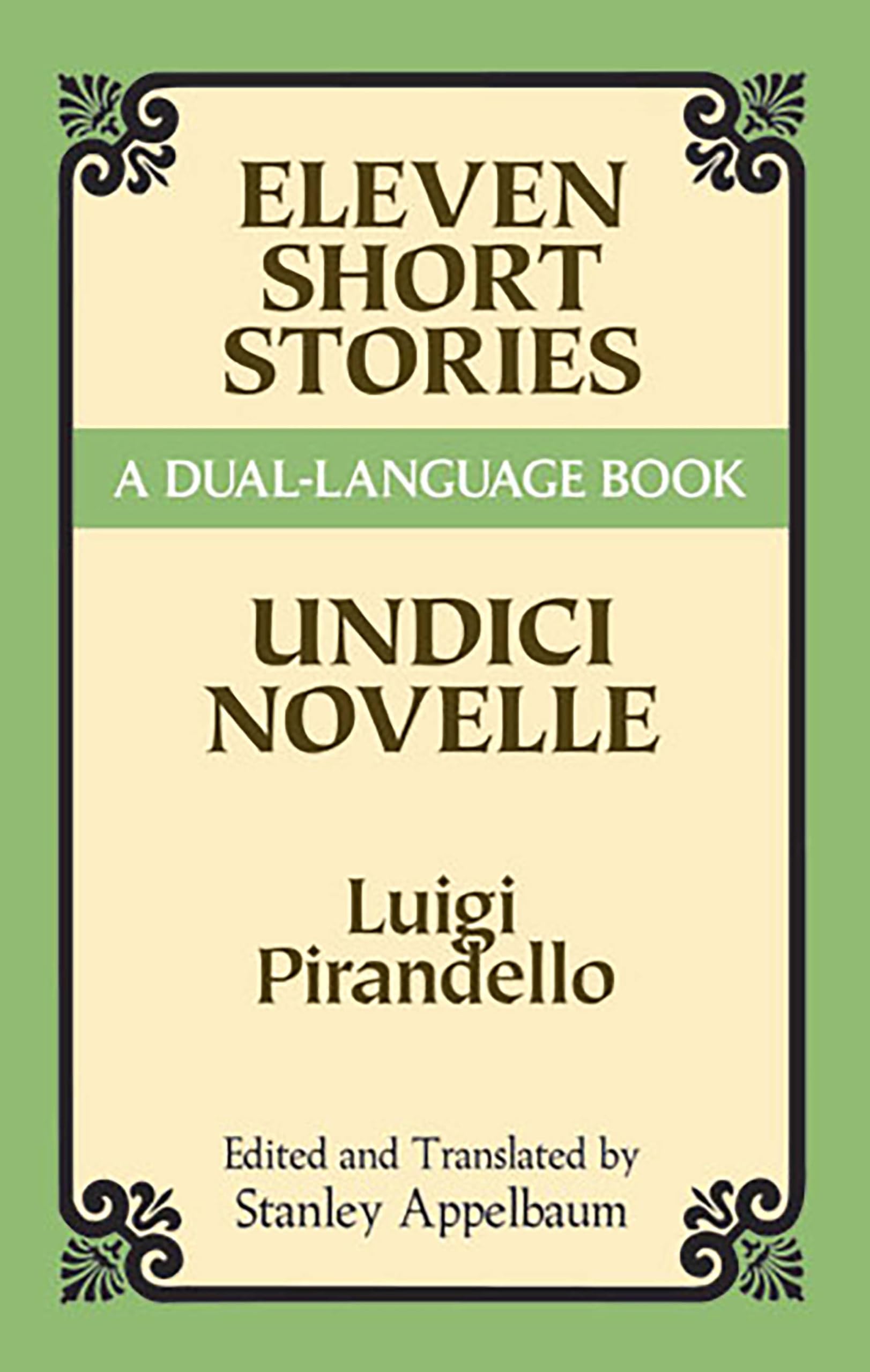 Eleven Short Stories by Luigi Pirandello PAPERBACK 9780486280912