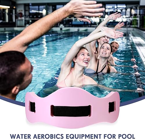 Miniatura 6 de Cinturón de ejercicio de flotación de natación de 3 piezas – Cinturón de cintura de equipo aeróbico acuático para piscina, fitness acuático, ayuda
