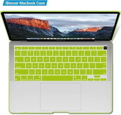 Miniatura 14 de IBENZER - Carcasa rígida para MacBook Air de 13 pulgadas versión 2020, 2019, 2018, A1932, A2179, con funda de teclado para Apple Mac Air 13 Retina