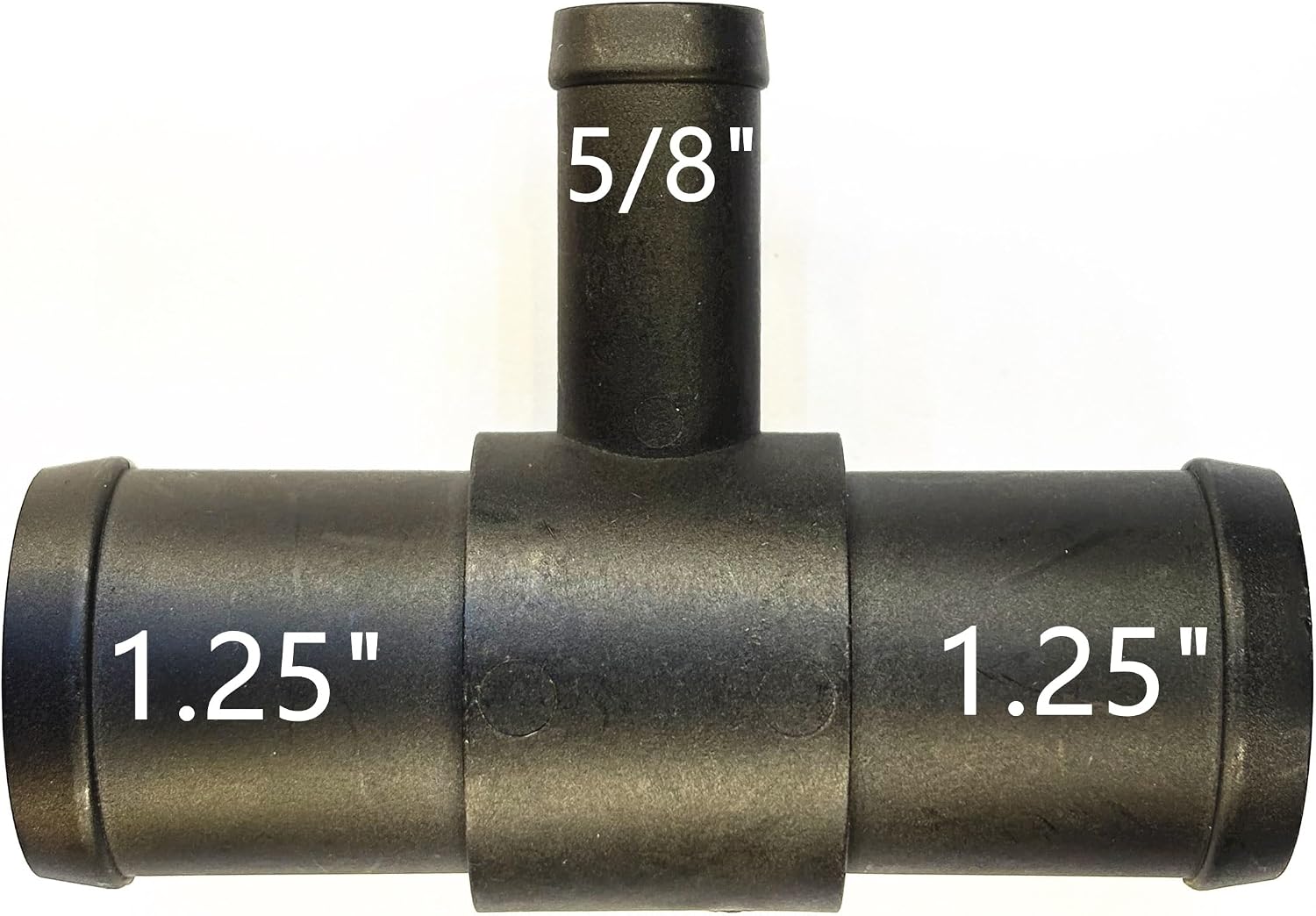 1.25" x 1.25" x 5/8",Radiator Coolant Hose 3-Way Connector,Heater T-Joint Diverter,Water Pipe Splitter Repair Kit for Chevrolet,GMC,Ford,Jeep,Ram,Dodge,Chrysler,MINI,Hyundai,Kia,Buick,Cadillac,Lincoln