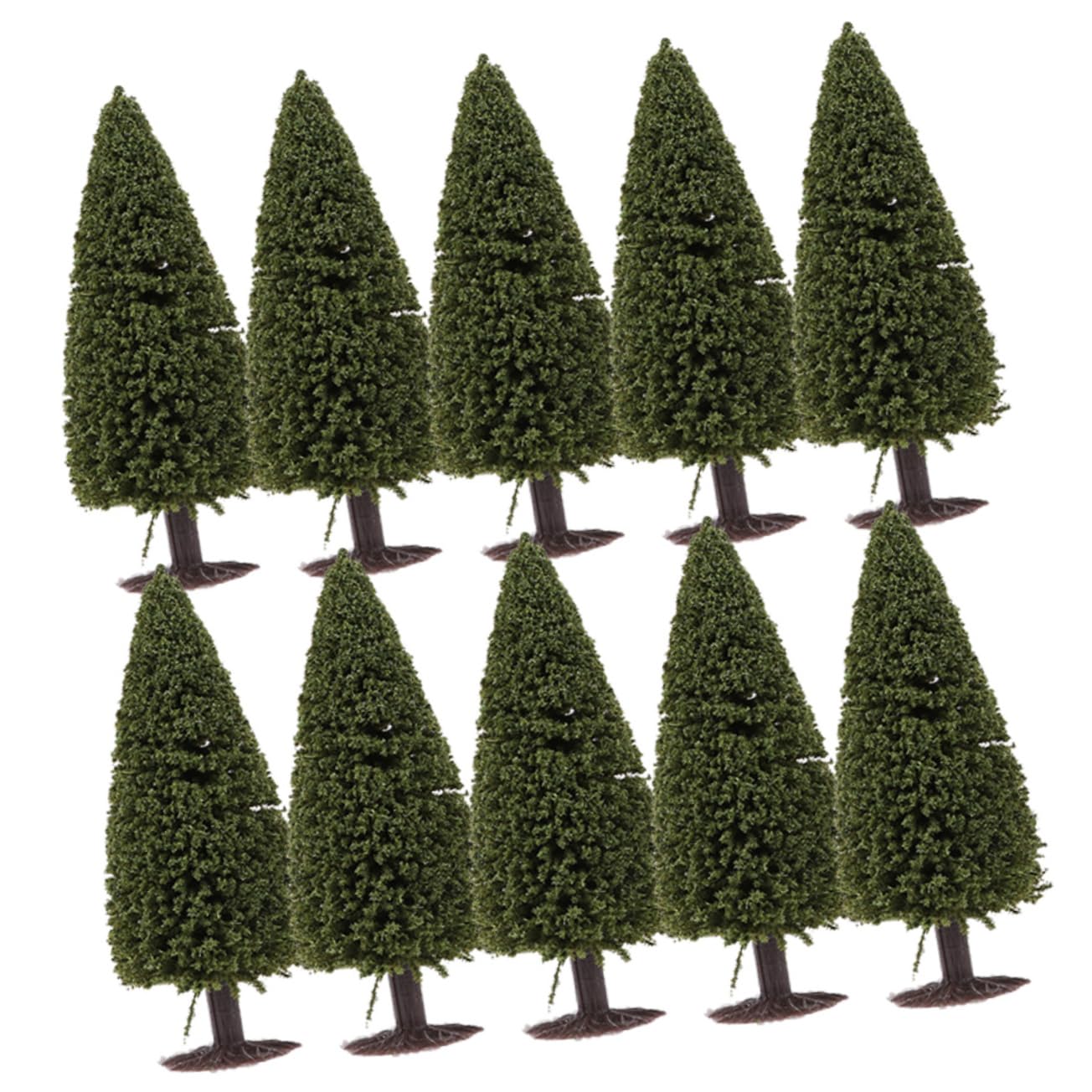 TOPBATHY 50piezas Árboles De para Modelismo De Paisaje Decoración De y Maquetas De Ferrocarriles De Verde Natural