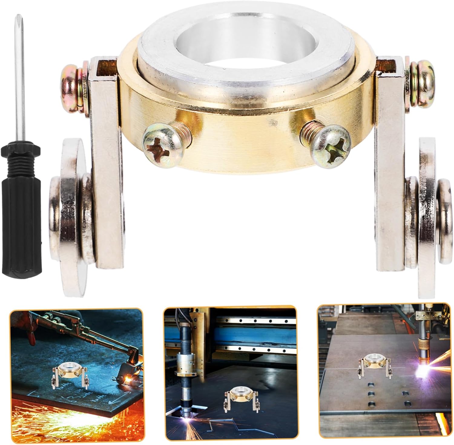 Gadpiparty 5pcs Plasma Cutter Guide Wheel Spacer Cutting Accessory for Improved Performance Easy Installation Fits and Plasma Cutting Equipment