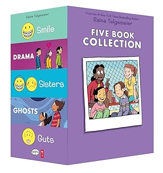 Raina Telgemeier Collection Box Set (5 books)
