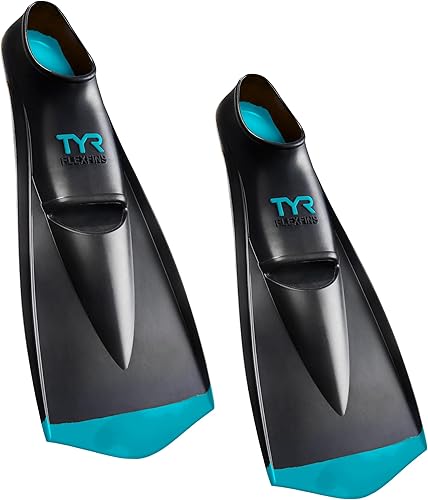 Vista 5 de TYR Aletas de natación Flex 2.0 Negro/Blanco