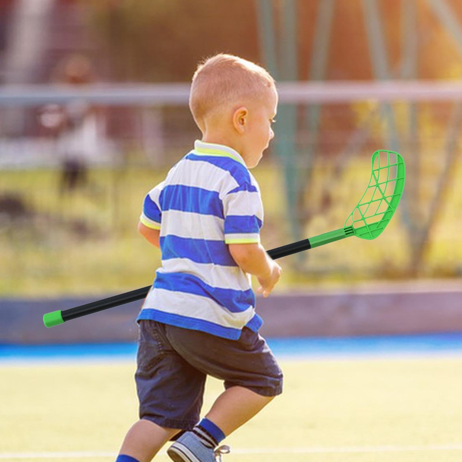 Homyl Stick de Hockey para Niños Stick Floorball para Entretenimiento de Entrenamiento Al Aire Libre Verde