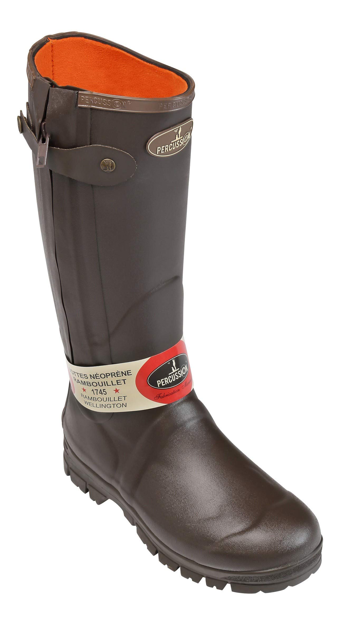 Percussion Bottes Homme Full Zip RAMBOUILLET - Marron - Brown