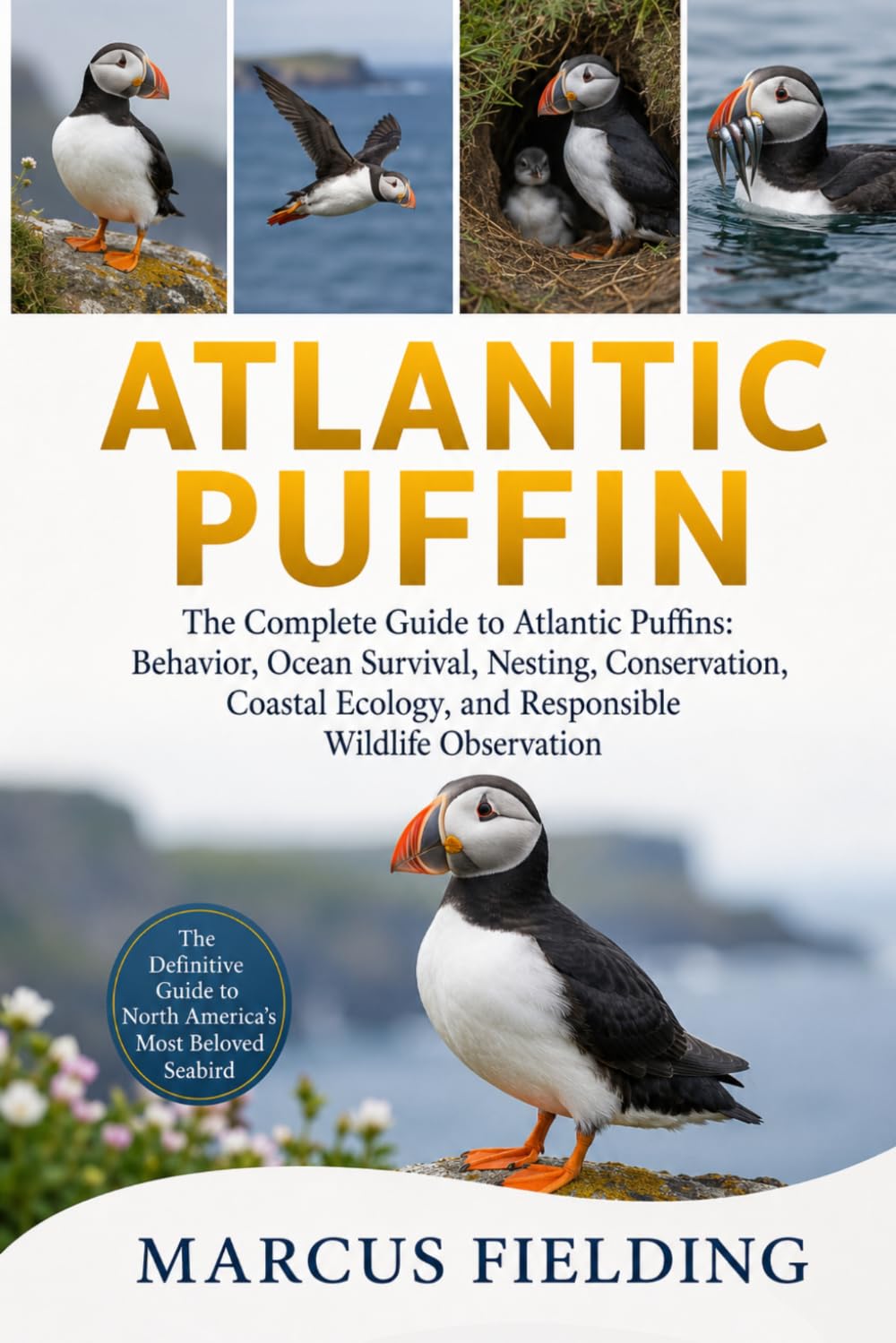 ATLANTIC PUFFIN: The Complete Guide to Atlantic Puffins: Behavior, Ocean Survival, Nesting, Conservation, Coastal Ecology, and Responsible Wildlife Observation