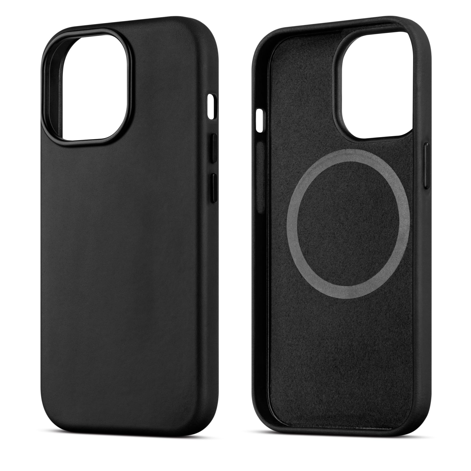 Étui Cuir Véritable Docco Jette IPhone 13 Pro Max MagSafe - Marron - Protection Premium