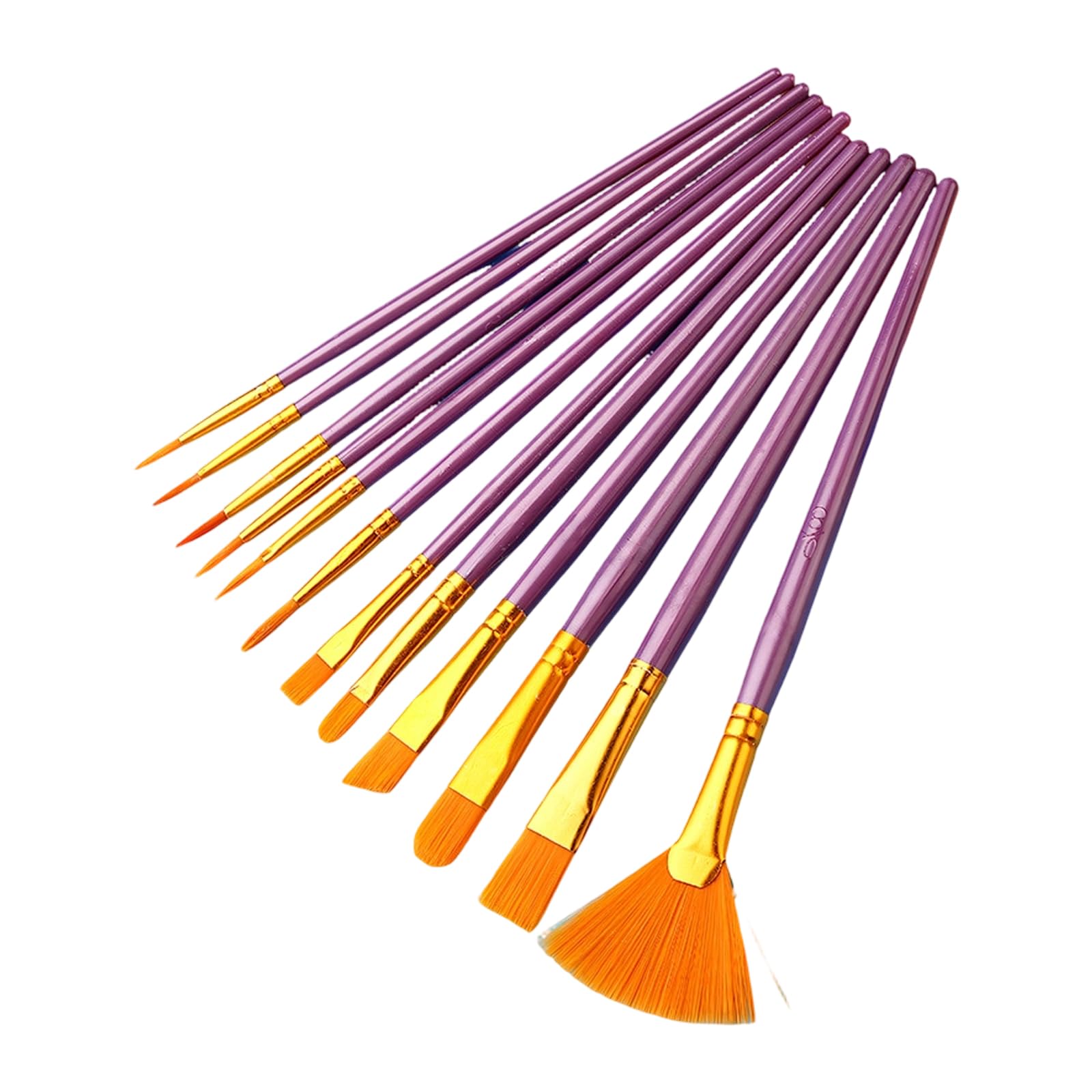 Of Smooth Creation Professional Art Brushes Multipurpose Painting Set for Artists Students Detail Works Nylon Paint Art