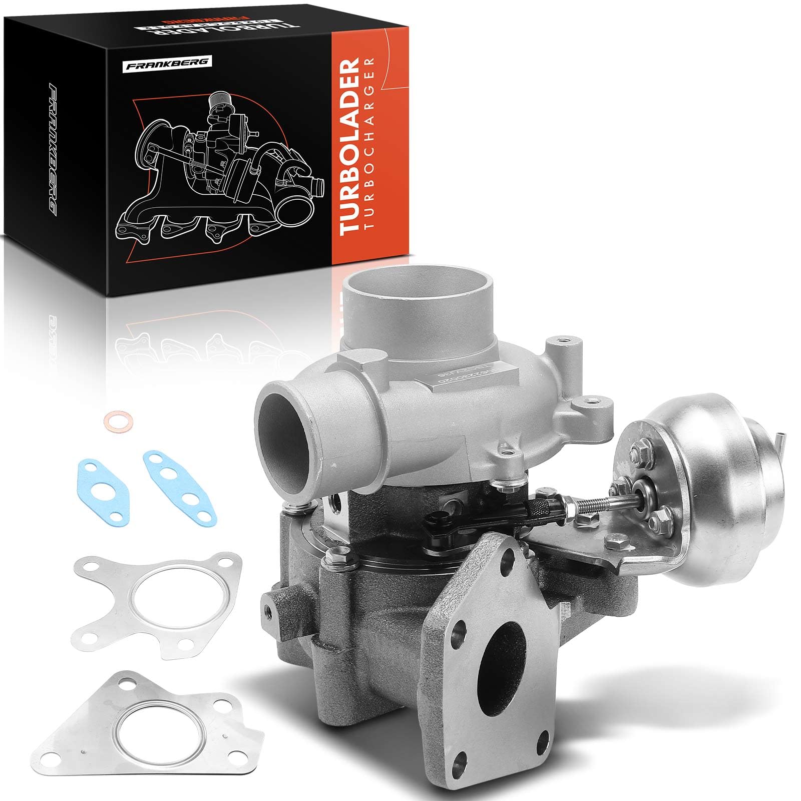 Frankberg Turbolader Kompatibel 3 BK 2.0L 2006-2009 CR19 2.0L 2005-2010 Hatchback G.G 2.0L 2005-2007 Stufenheck G.G 2.0L 2002-2007 RF7J-13700E