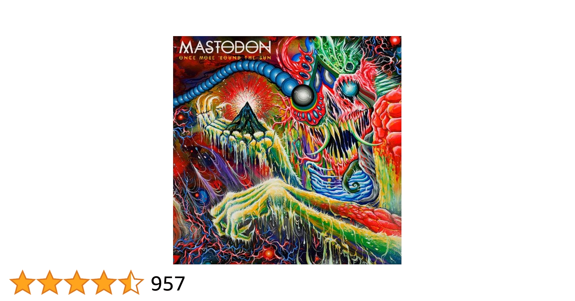 欧LP Mastodon Once More Round The Sun 9362491213 Reprise Records /00260 欧LP Mastodon Once More Round The Sun 9362491213 Reprise