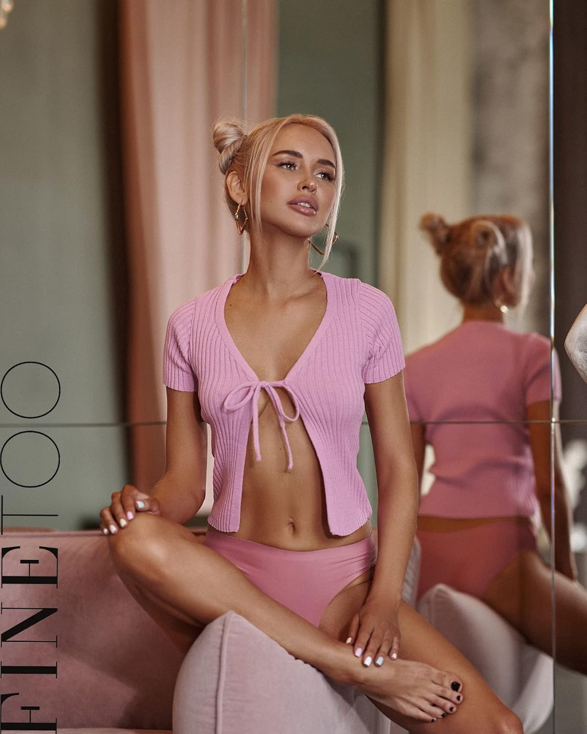 FINETOO 12Pack Womens Seamless Underwear No Show Cheeky Panties Invisibles Briefs Soft Stretch Bikini Hipster XS-XL - Image 4