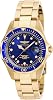 Invicta Pro Diver stainless steel quartz movement - 37mm