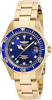 Women's 17052 Pro Diver Analog Display Japanese Quartz Gold Watch