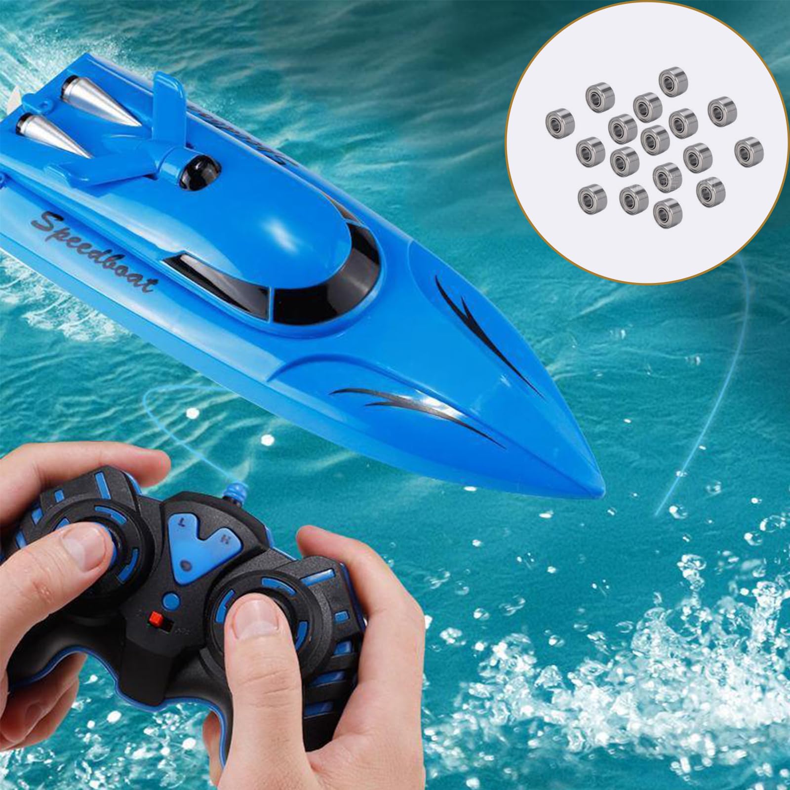 20x 693ZZ Mini-Kugellager 3x8x4mm - Für 3D-Drucker, Drohnen & Modellbau