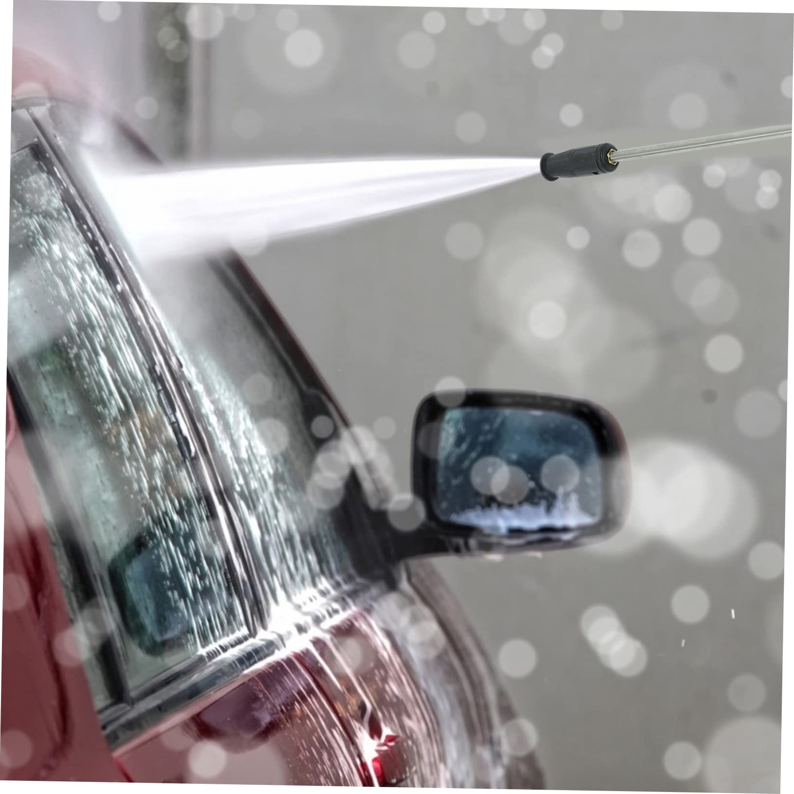 1set Kit Ugelli Regolabili per Idropulitrice Accessori per Auto per e Cortili Compatibile e Pulitori