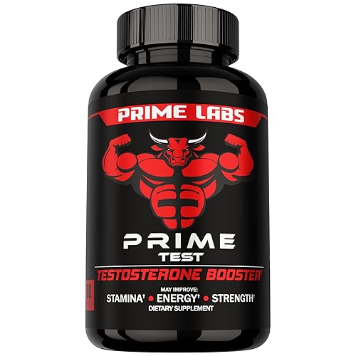 Prime Labs - Men's Testosterone Booster - Stamina, Endurance, &
