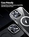 OpenTech® Premium Camera Lens Protector Tempered Glass Compatible For iPhone 16 Pro / 16 Pro Max with Individual Camera Lens Ring Protector (Black) gallery image