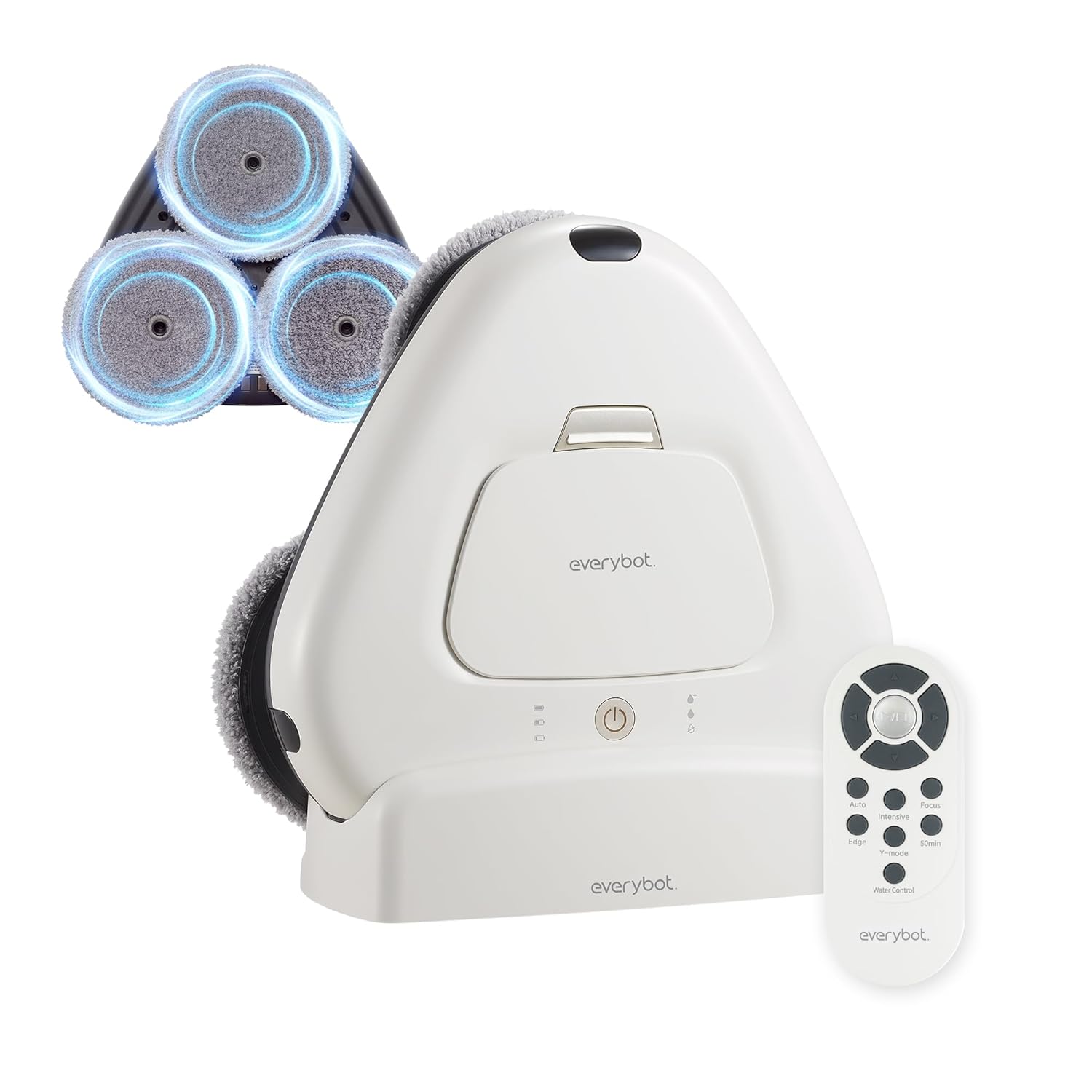 EVERYBOT ThreeSpin Robot Mop Ultra Quiet Smart Mopping Robot Cleaner