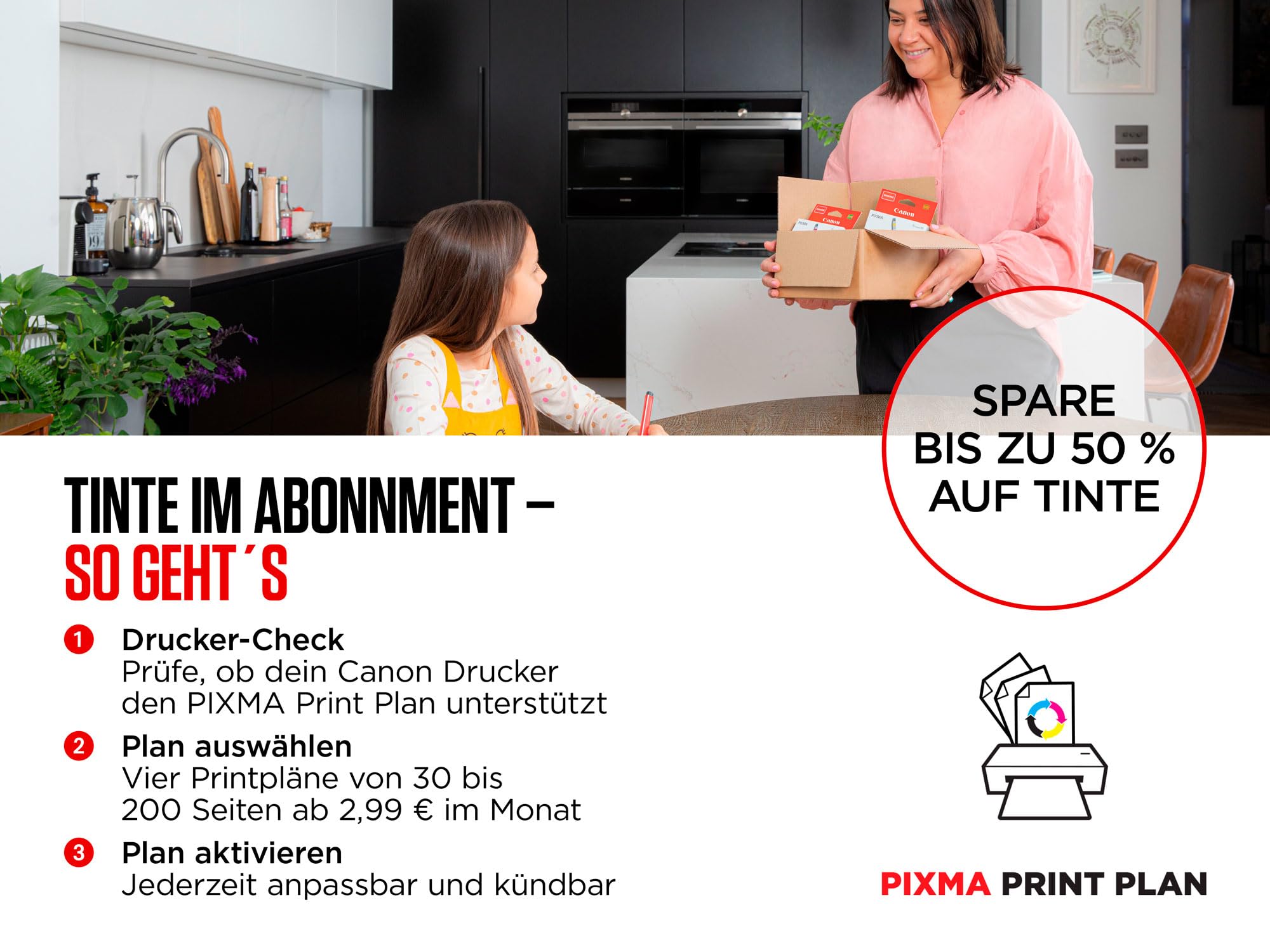 Canon PIXMA TS7650i Multifunktionsdrucker 3in1 Tintenstrahl A4 Touch LCD WLAN Duplexdruck Weiß