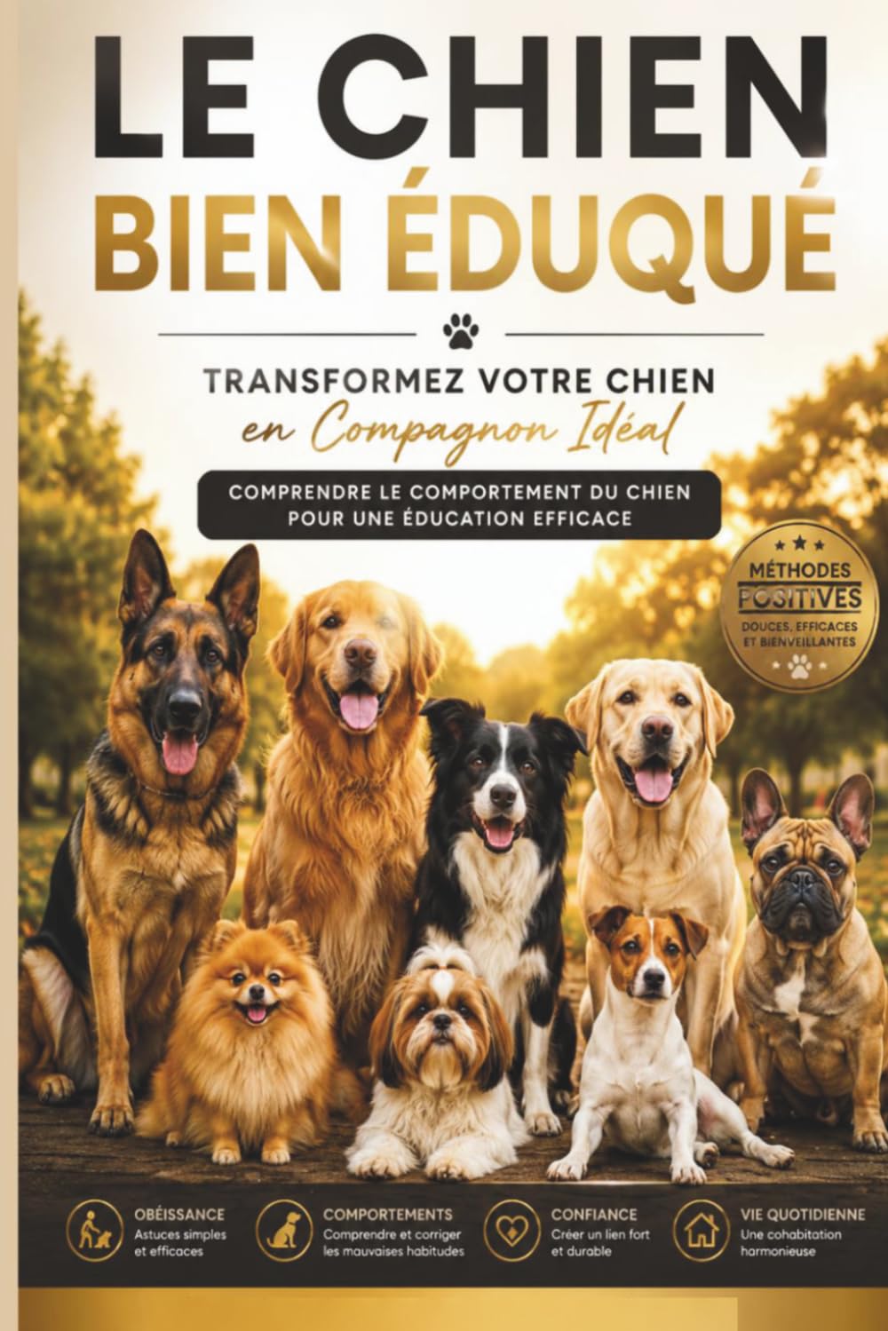 Le Chien Bien Éduqué , Transformez Votre Chien en Compagnon Idéal: Comprendre le comportement du chien pour une éducation efficace
