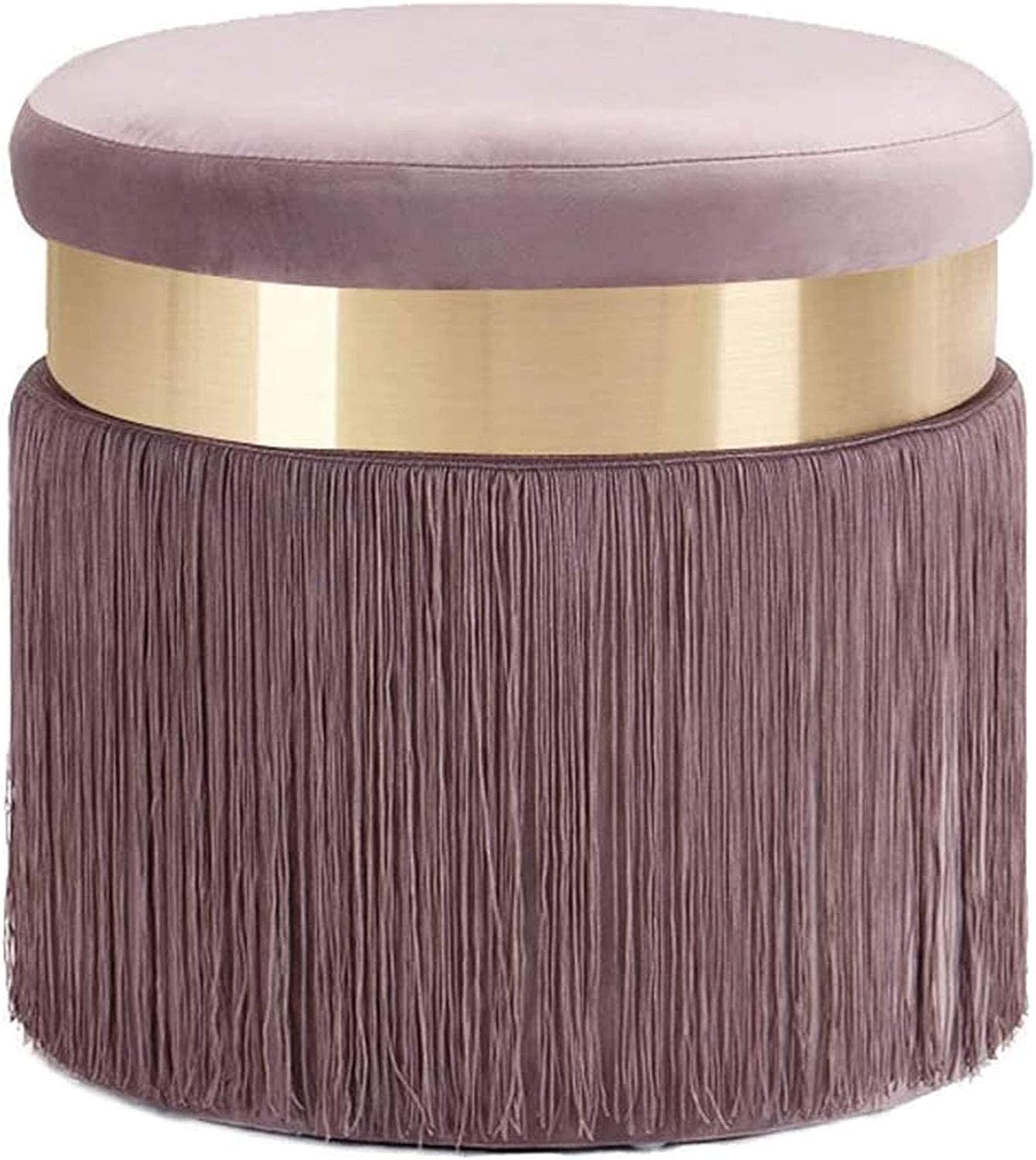 Pouf repose-pieds tissu nordique, tabouret coiffeuse et banc chaussures