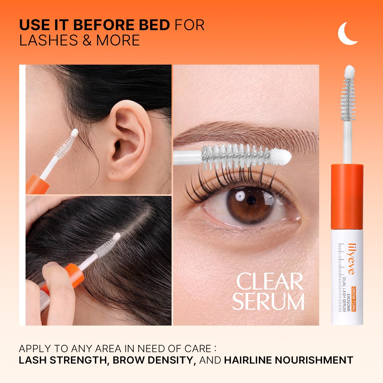 LilyEve Lash Growth Serum & Mascara - Longer Lashes -8