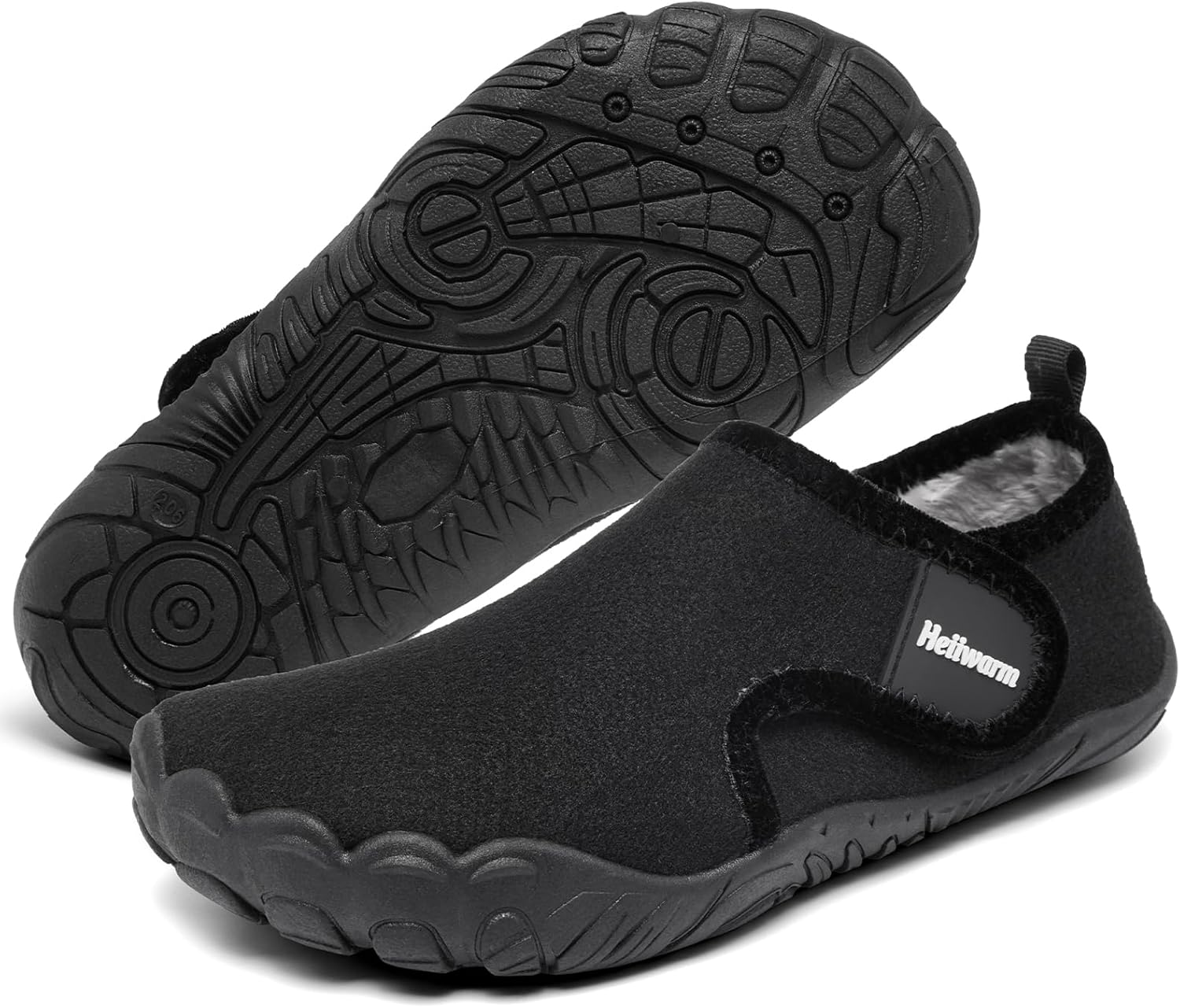 Kids Winter Slippers Cozy Soft Warm Non Slip Fleece House Lightweight Indoor Slippers for Girls Boys