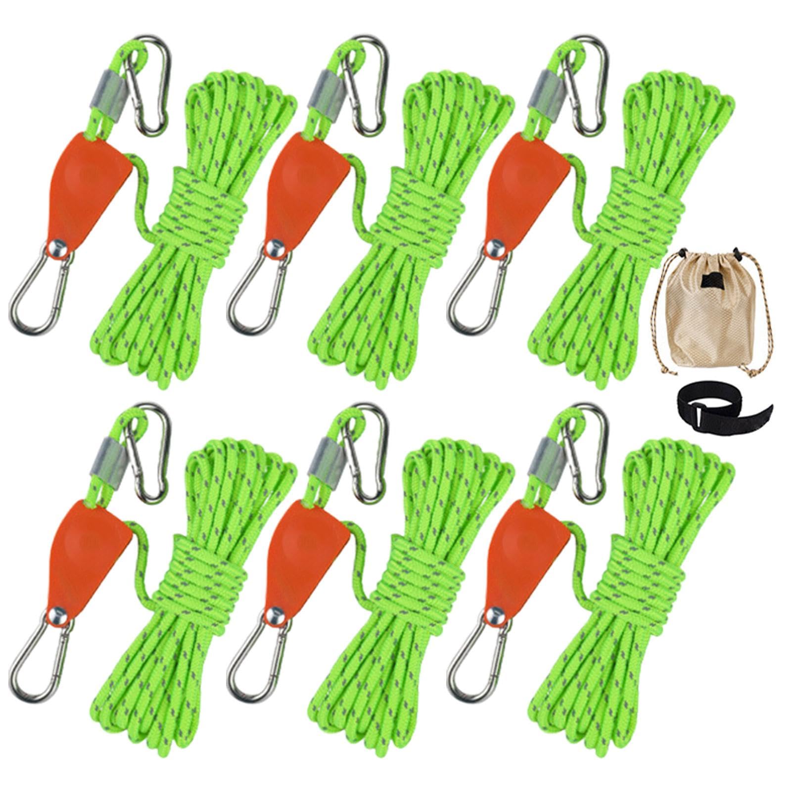 Tendeur corde camping pour canopy, kayak et bâche d'ombrage