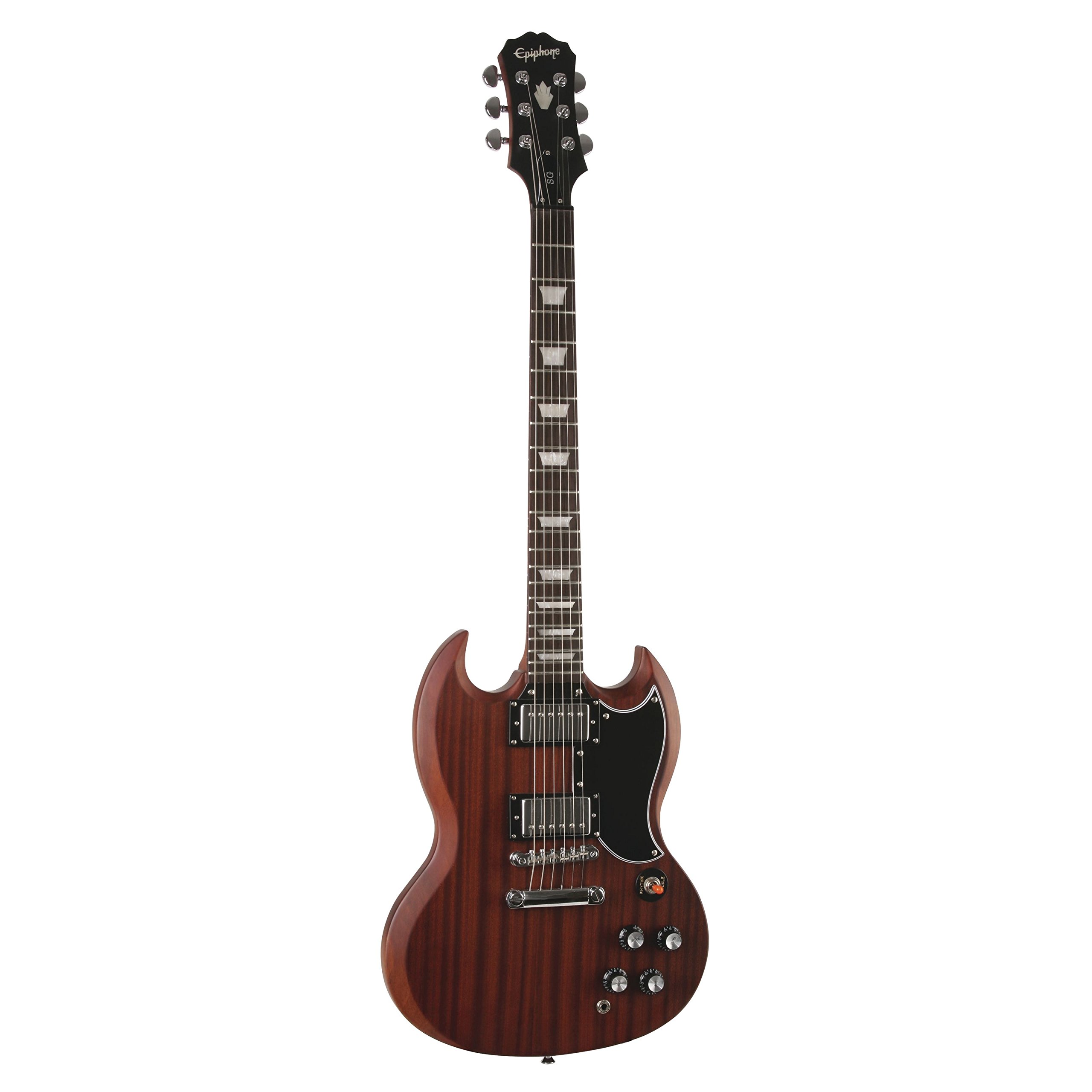 Epiphone SG ギター　Worn Brown Epiphone Faded G-400 SG Electric Guitar, Worn Brown : Amazon.in