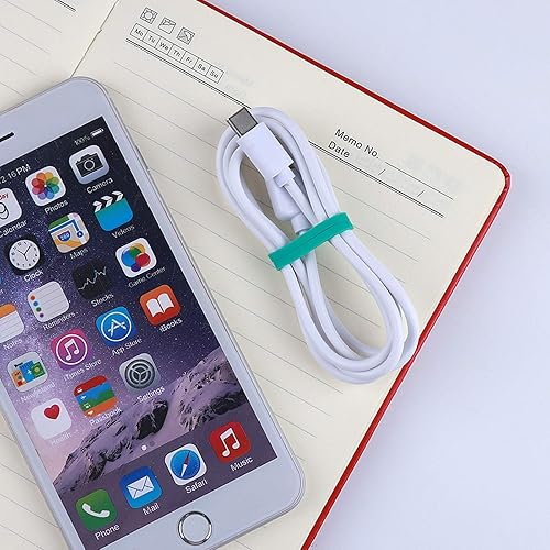 Miniatura 7 de Bandas de goma, tamaño Matfamily 33 (3 12 pulgadas x 18 pulgadas), banda de goma colorida sin látex, elástica a granel, bandas elásticas duraderas