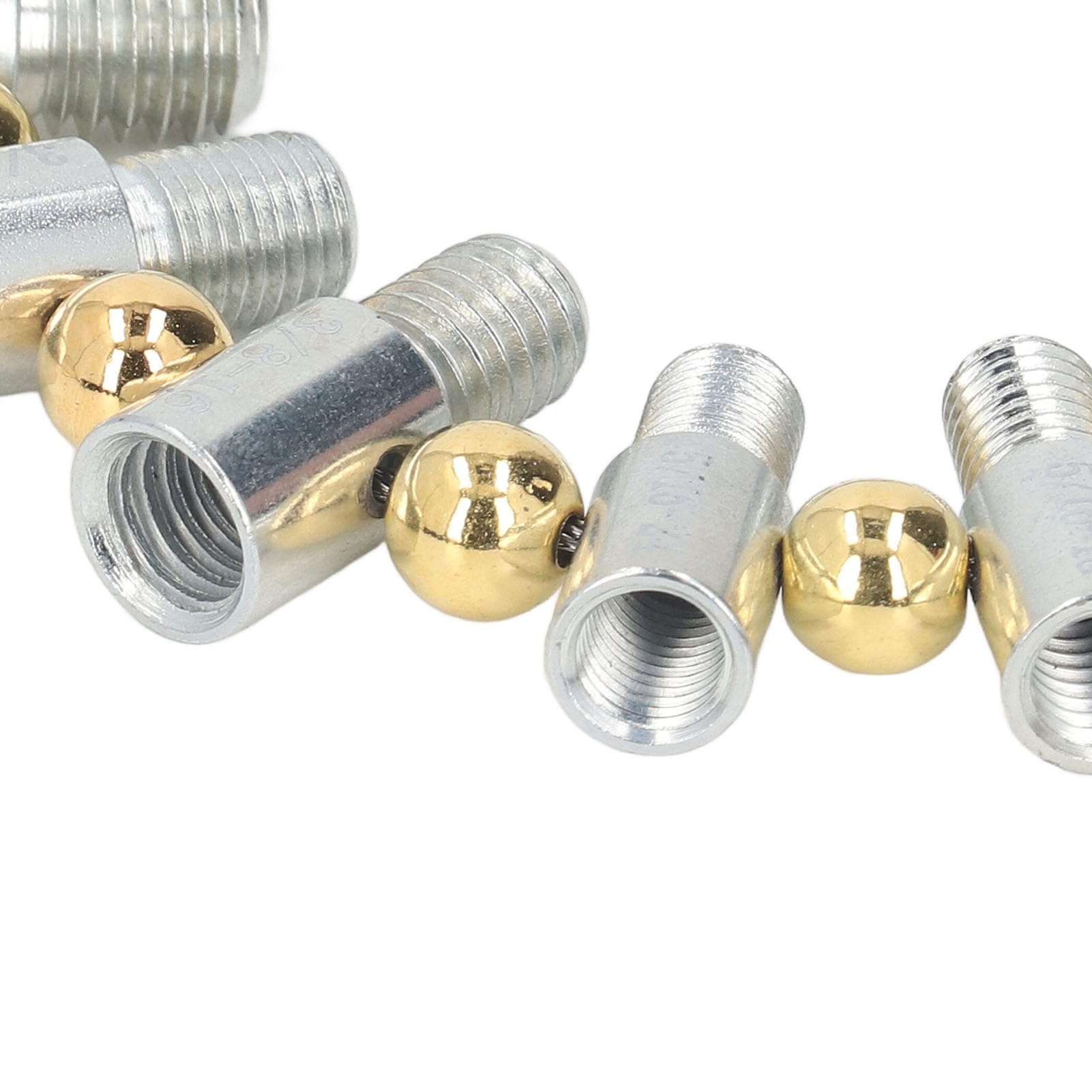 lvifloae Bolt Size Thread Measuring Kit 44 Male Female Nut Measuring Size Checker 23 Inch 21 Metric Removable Identifiers for Dimensional Inspection in Complex and Confined Areas