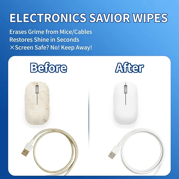 26-Pack Stain Remover Wipes, Portable Clothing Stain Remover Wipes, Instant Stain Remover and Individually Wrapped, Stain Removers for Clothes, Shoes And Surface Cleaning of Headphones and Electronics