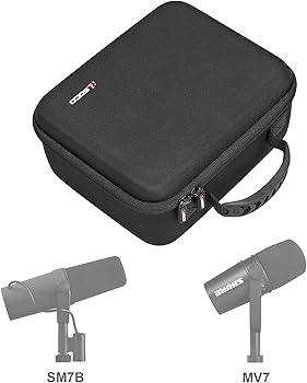 Amazon.com: RLSOCO Hard Case Compatible With Shure MV7+ / MV7X