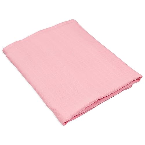 Miniatura 3 de HonestBaby Paquete de 3 mantas de algodón orgánico, flor de rosa, talla única