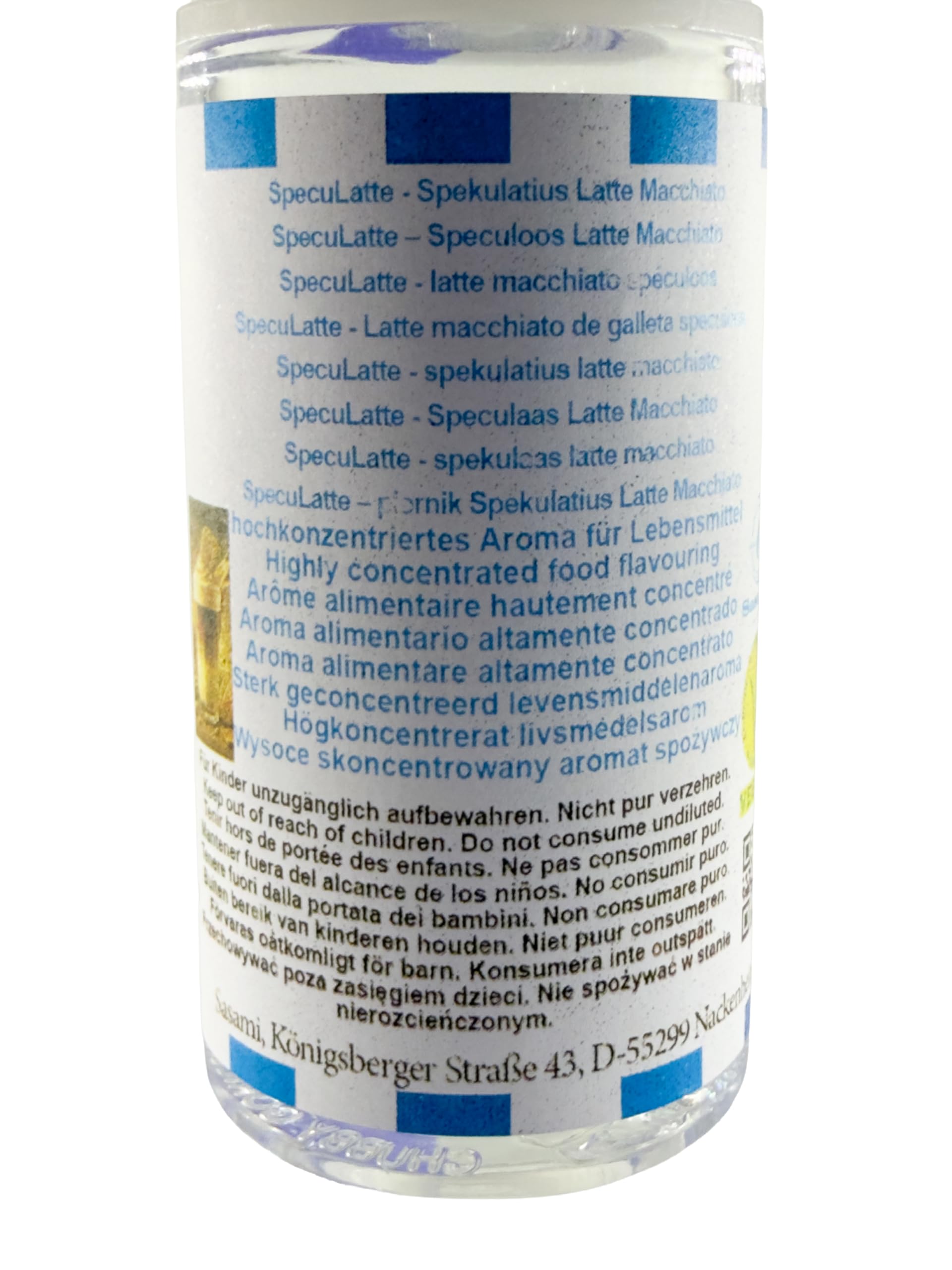 SpecuLatte – piernik Spekulatius Latte Macchiato aromat koncentrat – Wegański – Sasami – 100ml