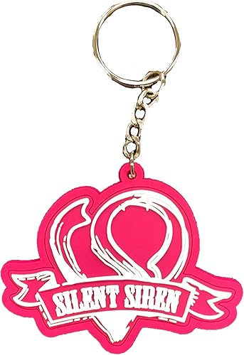 Amazon プライムデー記念発売 Silent Siren サイレント サイレン ロゴラバーキーホルダ ピンク アイドル 芸能人グッズ 通販
