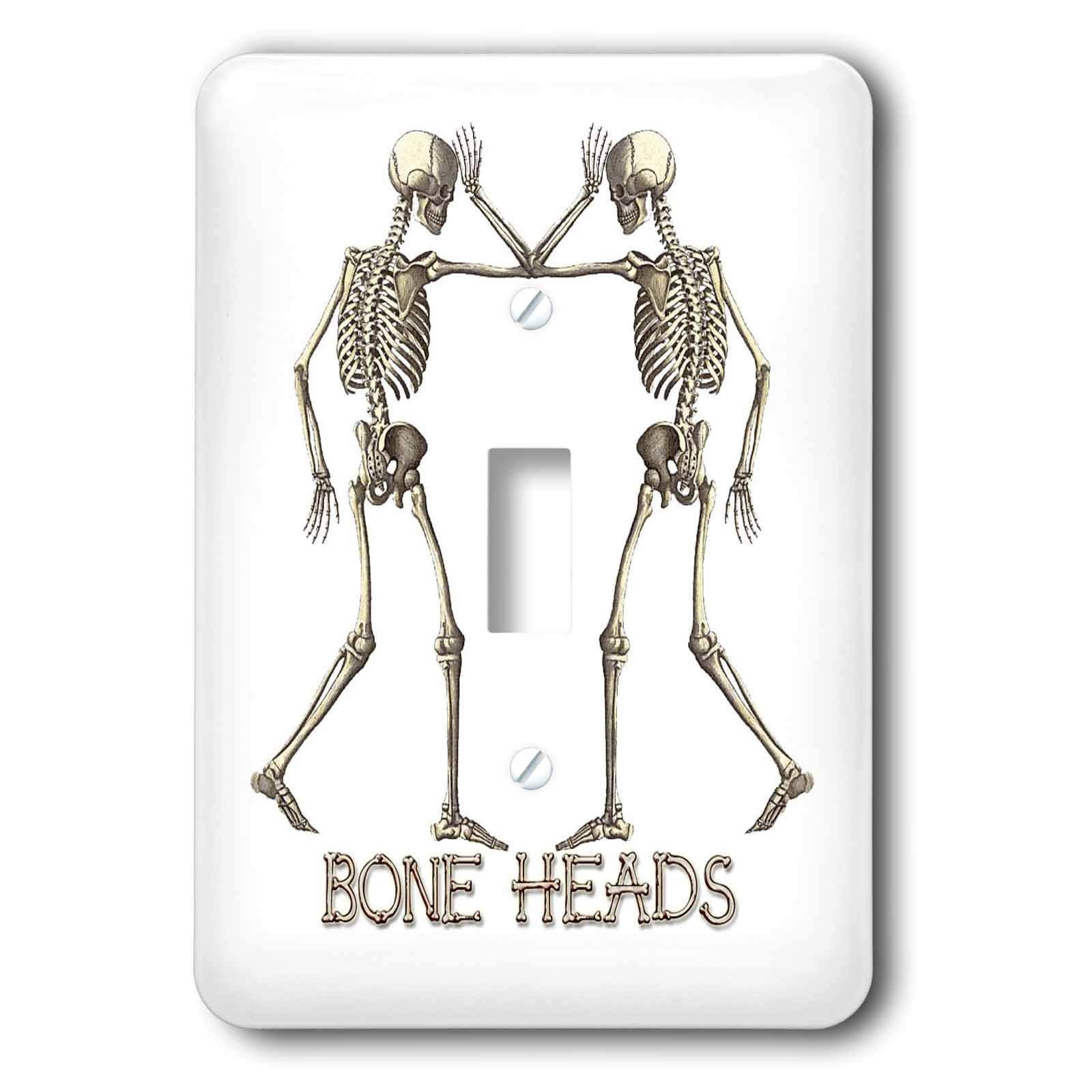 Interrupteur à baïonnette Two Skeletons pour remplacer plaque ennuyeuse