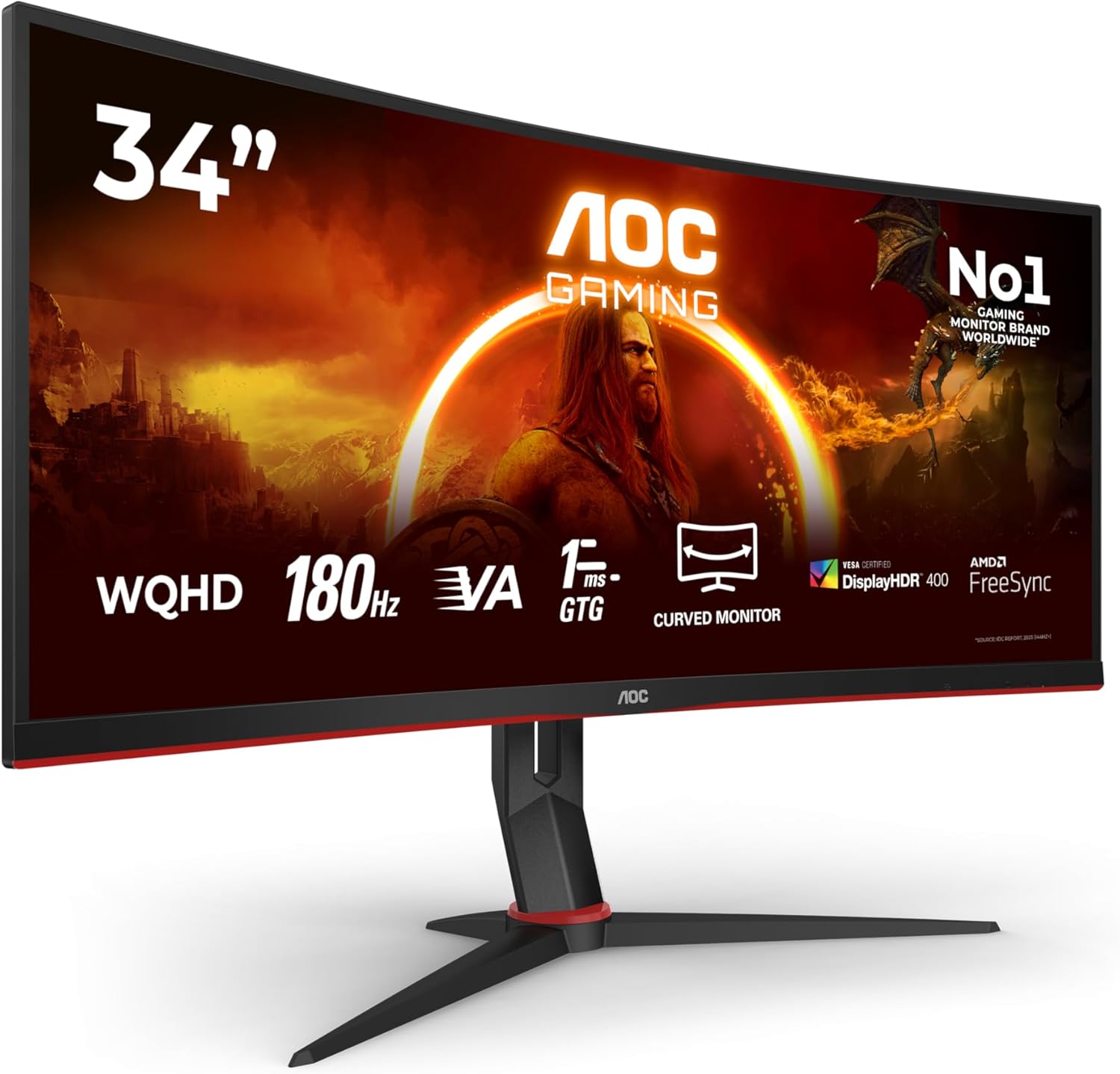 AOC CU34G2XP — Best Budget Ultrawide for Gaming